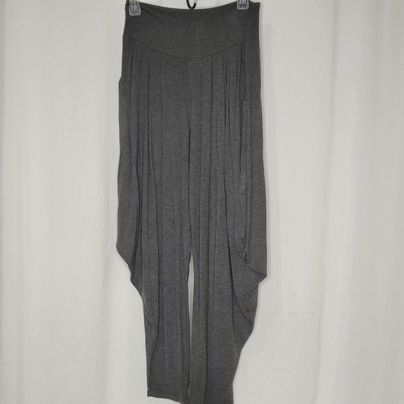 Kooniez Charcoal Gray Yoga/Harem Pants with Pockets - Size XL - Picture 4 of 13